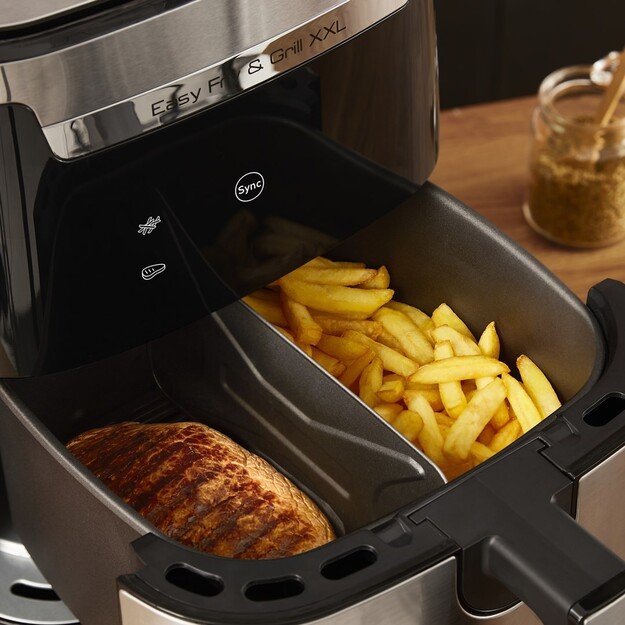 TEFAL Easy Fry and Grill XXL Fryer | EY801D | Power 1830 W | Capacity 6.5 L | Black/Stainless Steel 9