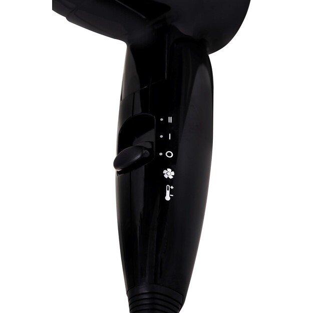 Braun HD130 hair dryer 1200 W Black