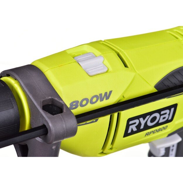 Smūginis gręžtuvas  800W, lagaminas RYOBI