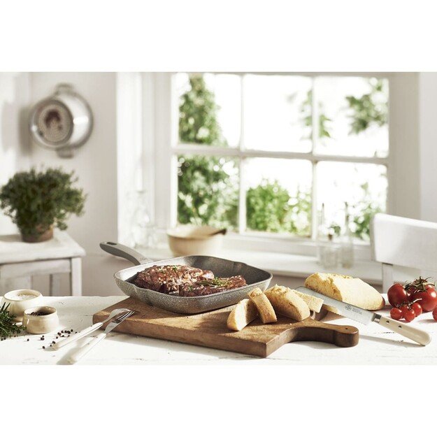 Keptuvė BALLARINI Murano grill granito 28 cm 75002-941-0