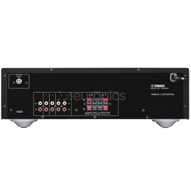 Yamaha R-S202D stereo receiver (black)