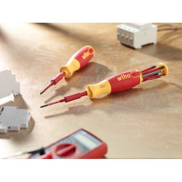 Wiha 41235 manual screwdriver Multi-bit screwdriver Straight screwdriver