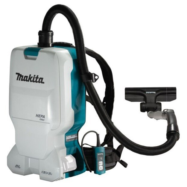Backpack vacuum cleaner MAKITA 2x18V DVC660Z 6 liters