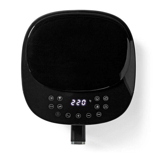 Nedis KAAF160BK fryer Single 4.2 L Stand-alone 1300 W Hot air fryer Black 8