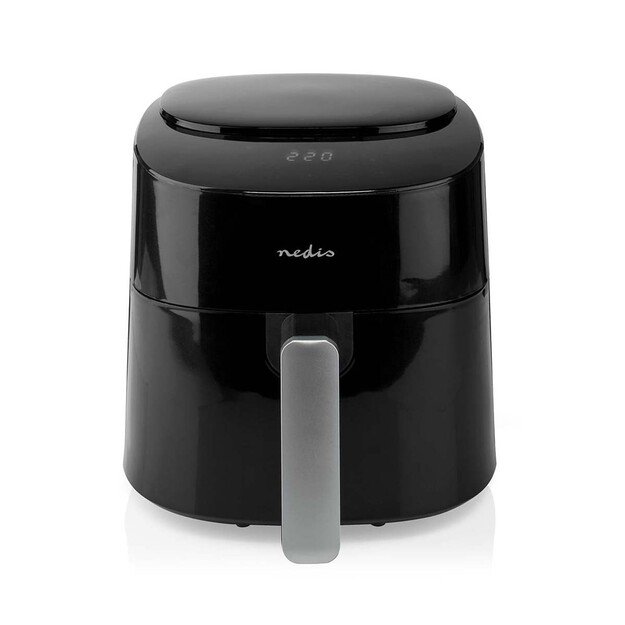 Nedis KAAF160BK fryer Single 4.2 L Stand-alone 1300 W Hot air fryer Black 1