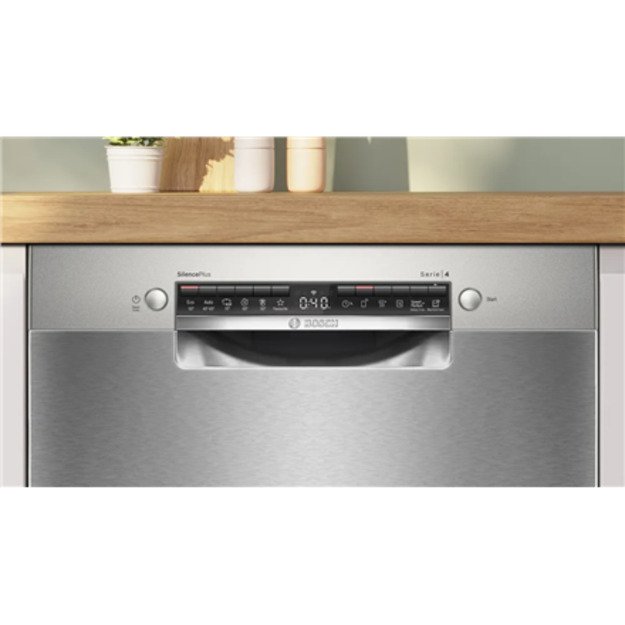 Bosch | Dishwasher | SMU4HAI01S | Built-under | Width 60 cm | Number of place settings 13 | Number of programs 6 | Energy effici