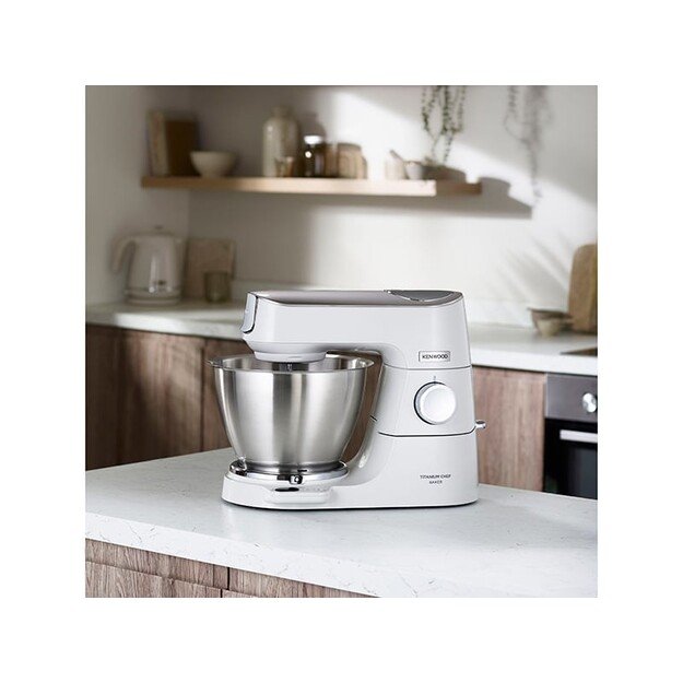 Kenwood KVC65.001WH food processor 1200 W 5 L Stainless steel, White Built-in scales 2