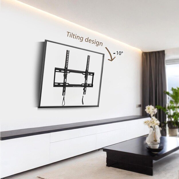 Maclean TV MC-412 Wall Mount Bracket 32 -70  VESA 400x400 45kg Tilting Universal Adjustable Spirit Level Mounting Accessories 10