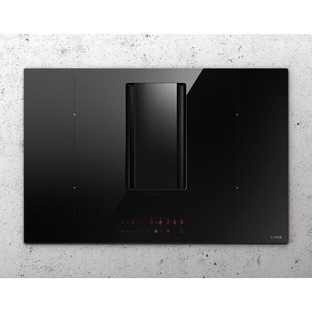 Elica NIKOLATESLA ALPHA BL/A/78 Black Built-in 78 cm Zone induction hob 4 zone(s)