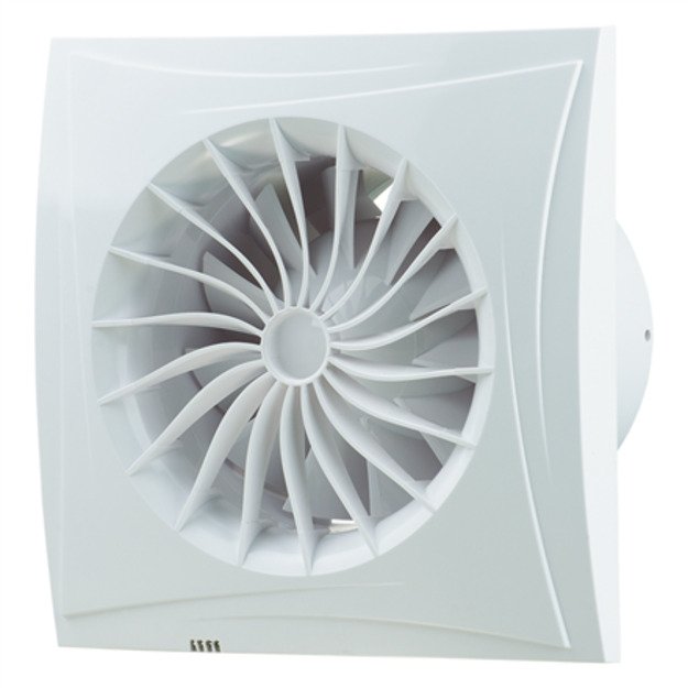 Fan | Sileo 100 | Extractor Fan | White | Diameter 10 cm | Number of speeds 1