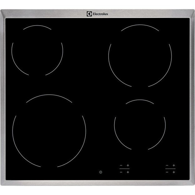 Ceramic cooktop Electrolux  EHF16240XK (4 fields, black color)