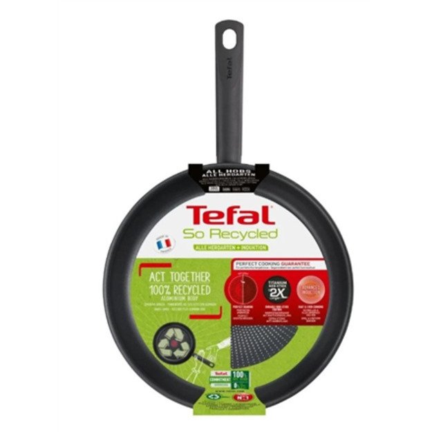 Frying Pan | G2710653 So Recycled | Frying | Diameter 28 cm | Suitable for induction hob | Fixed handle | Black