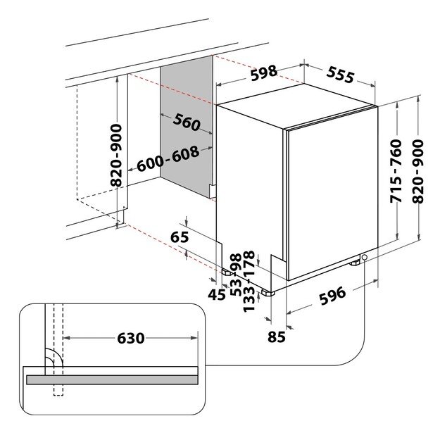 WHIRLPOOL W8I HF58 TU