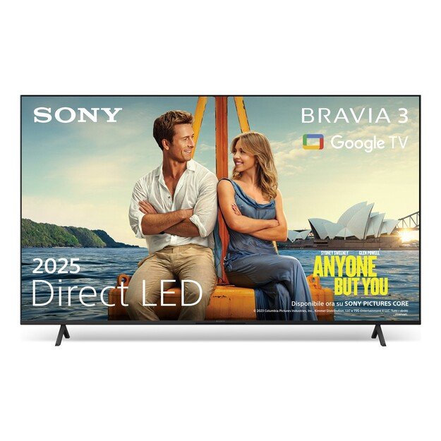 Sony K-43S3 109.2 cm (43 ) 4K Ultra HD Smart TV Wi-Fi Black