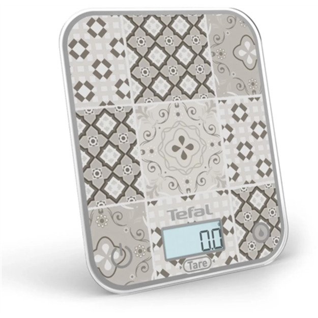 TEFAL Electronic Kitchen Scale | Optiss BC50D6V0 | Graduation 0.5/1 g | Display type LCD | Mozaic Decor 5