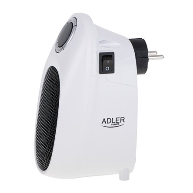 Adler AD 7749 Thermofan Easy Heater, White Adler