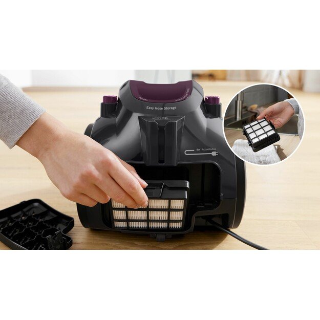 Bosch BGC05AAA1 vacuum 1.5 L Cylinder vacuum Dry Bagless