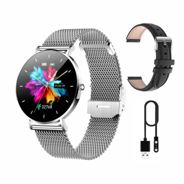 Smartwatch  Manta Alexa silver