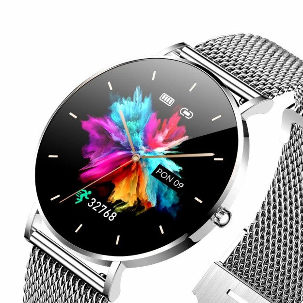 Smartwatch  Manta Alexa silver