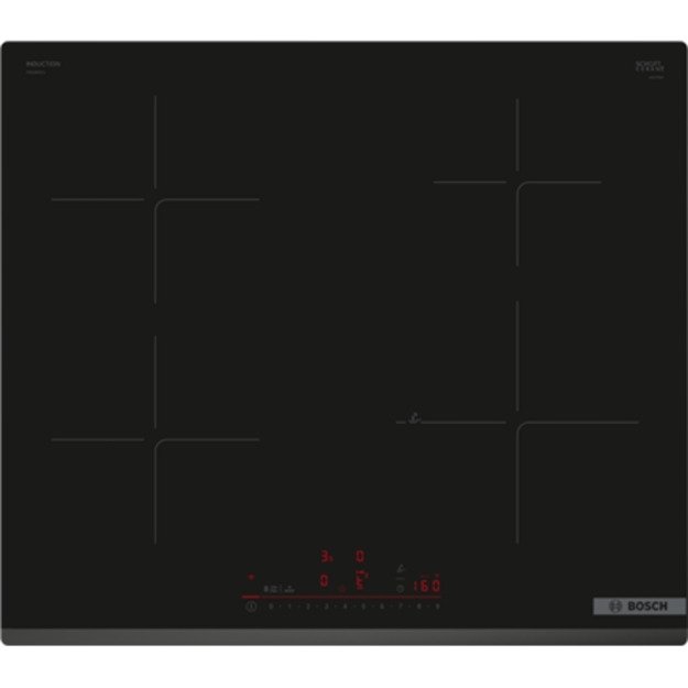 Bosch | Hob | PIE63KHC1Z | Induction | Number of burners/cooking zones 4 | Touch | Timer | Black
