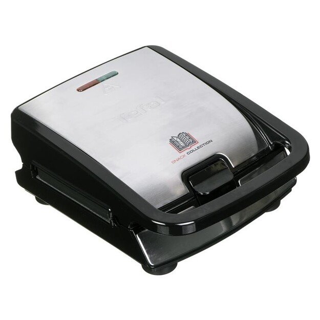 TEFAL | Sandwich Maker | SW854D | 700 W | Number of plates 4 | Number of pastry 2 | Black/Stainless steel