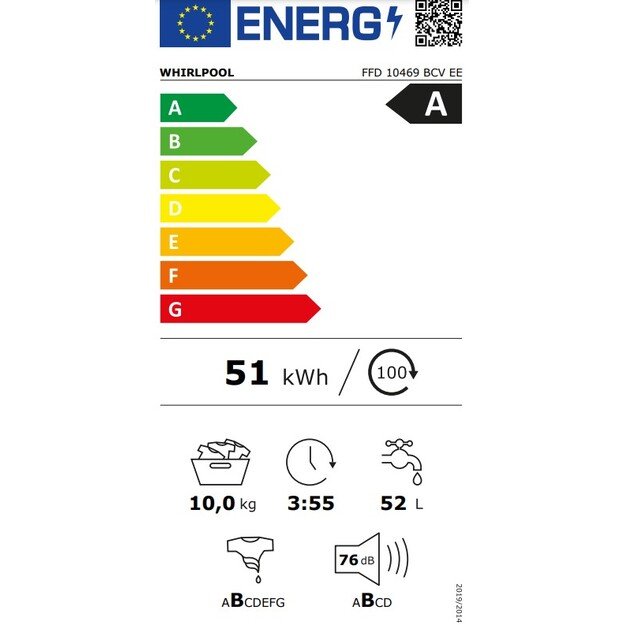 WHIRLPOOL FFD 10469 BCV EE