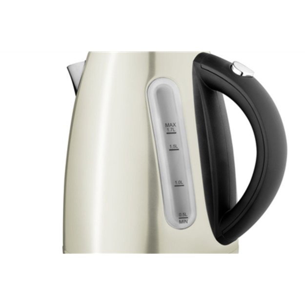 ETA | Kettle | ELA ETA859890070 | Standard | 2100 W | 1.7 L | Stainless steel | 360&deg; rotational base | Cream