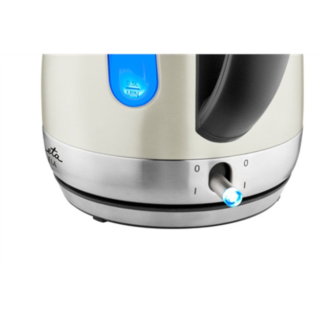 ETA | Kettle | ELA ETA859890070 | Standard | 2100 W | 1.7 L | Stainless steel | 360&deg; rotational base | Cream