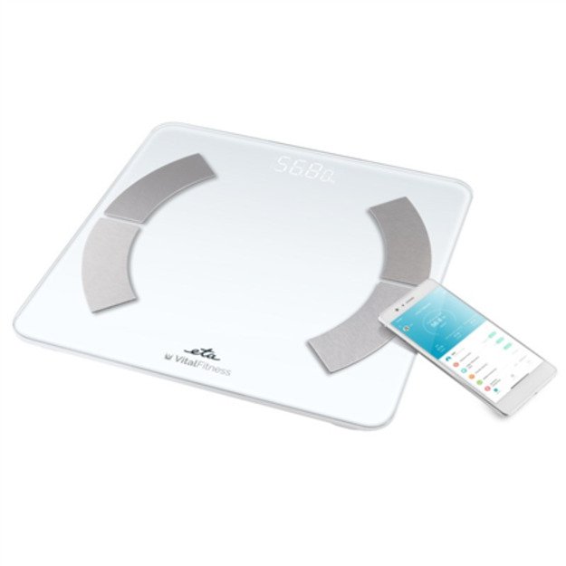 ETA Personal Scale | ETA277990000 Vital Fitness | Maximum weight (capacity) 180 kg | Accuracy 100 g | Body Mass Index (BMI) meas