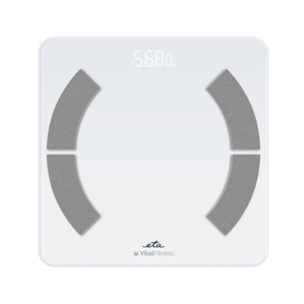 ETA Personal Scale | ETA277990000 Vital Fitness | Maximum weight (capacity) 180 kg | Accuracy 100 g | Body Mass Index (BMI) meas