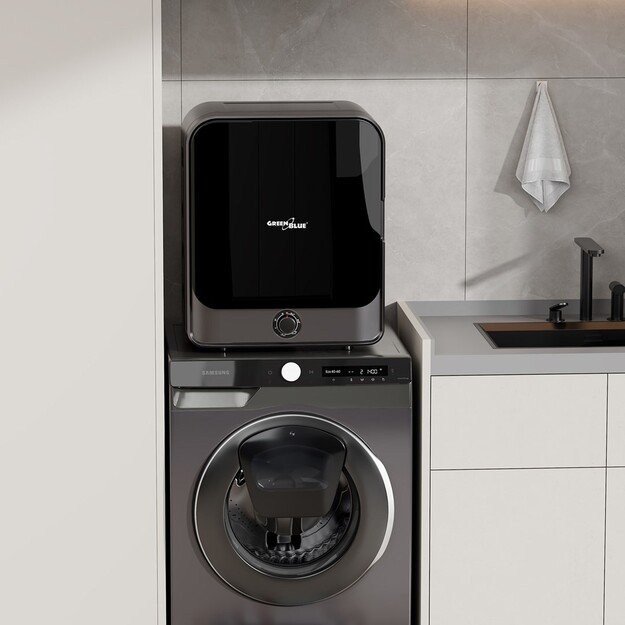 GreenBlue electric tumble dryer for clothes, 3kg load, GB415 GR 12