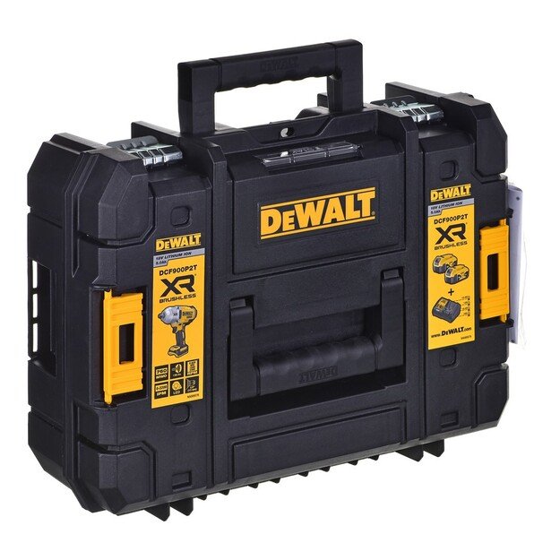 Smūginis veržliasukis 1/2  18V 2x5,0Ah DCF900P2T-QW DEWALT