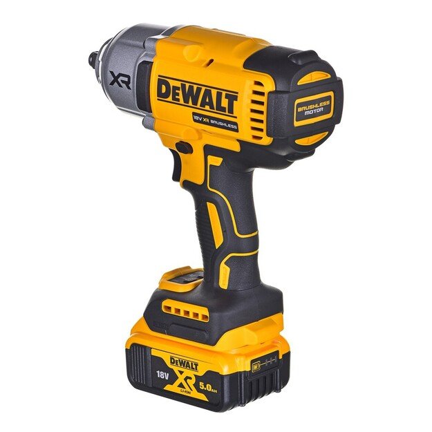 Smūginis veržliasukis 1/2  18V 2x5,0Ah DCF900P2T-QW DEWALT