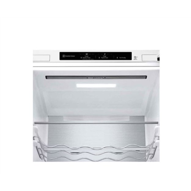 LG | Refrigerator | GBV5240DSW | Energy efficiency class D | Free standing | Combi | Height 203 cm | No Frost system | Fridge ne