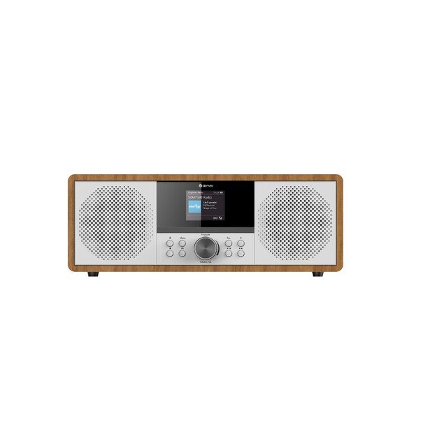 Denver MIR-270DW Stereo System with Dark Wood Internet Radio 4