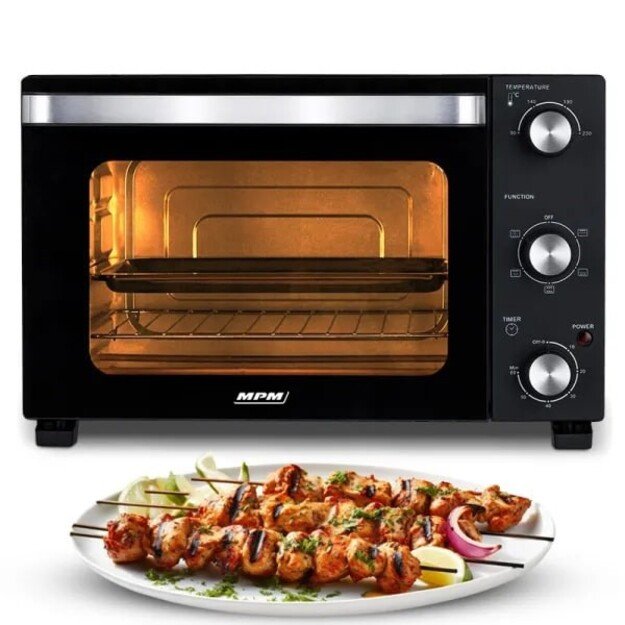 MPM MPE-14/T - Electric Oven with Thermo-circulation System, black 4
