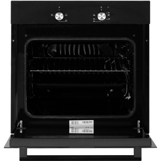 Simfer | Oven | 8004AERSP | 62 L | Electric | Manual | Mechanical control | Height 60 cm | Width 60 cm | Black