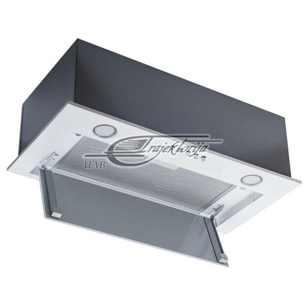 Cooker hood under-cabinet CIARKO SL-BOX Glass 60 Bia