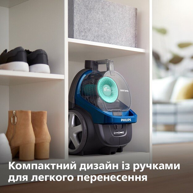 Philips 5000 series FC9557/09 vacuum 1.5 L Cylinder vacuum Dry 900 W Bagless