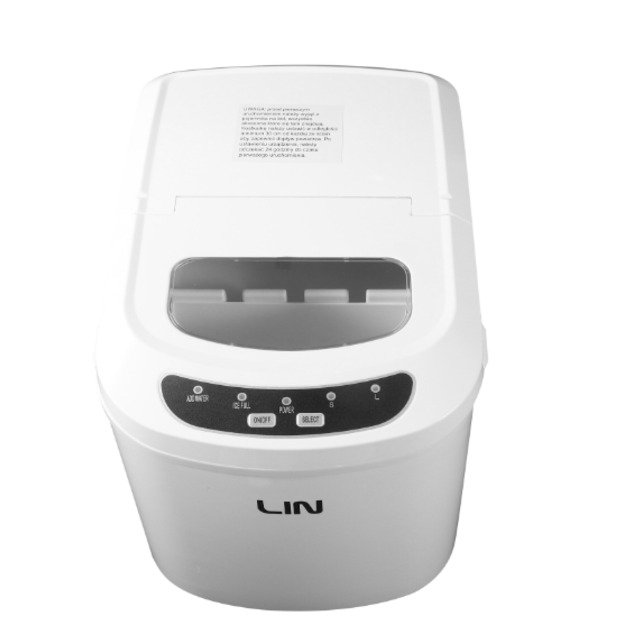 Portable ice cube maker LIN ICE PRO-W12 white