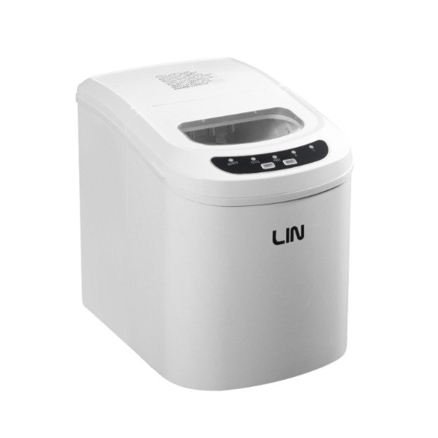 Portable ice cube maker LIN ICE PRO-W12 white