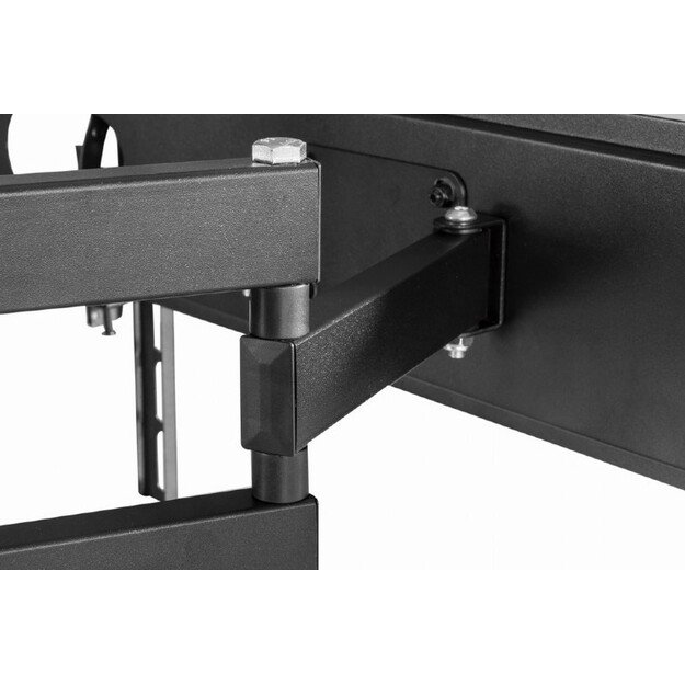 Gembird | Full-motion wall mount | WM-55ST-04 | Tilt, Swivel | 32-55   | Maximum weight (capacity) 35 kg | Black