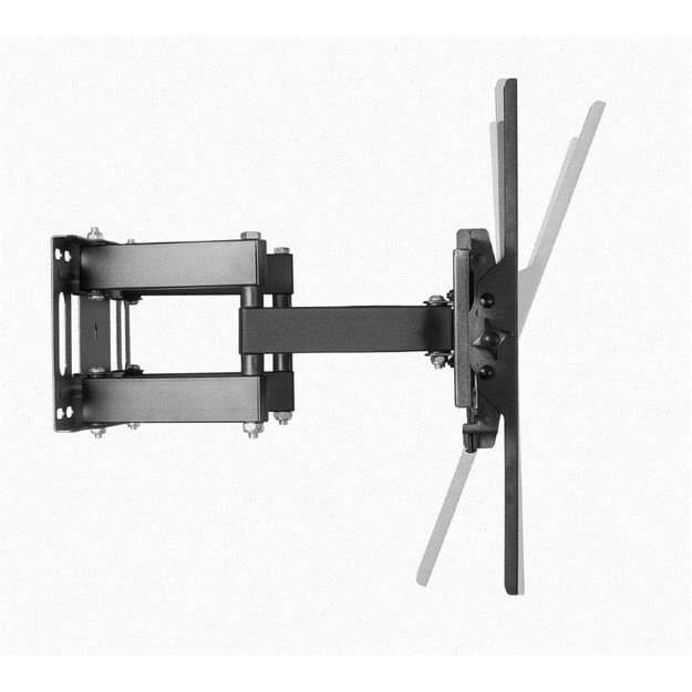 Gembird | Full-motion wall mount | WM-55ST-04 | Tilt, Swivel | 32-55   | Maximum weight (capacity) 35 kg | Black