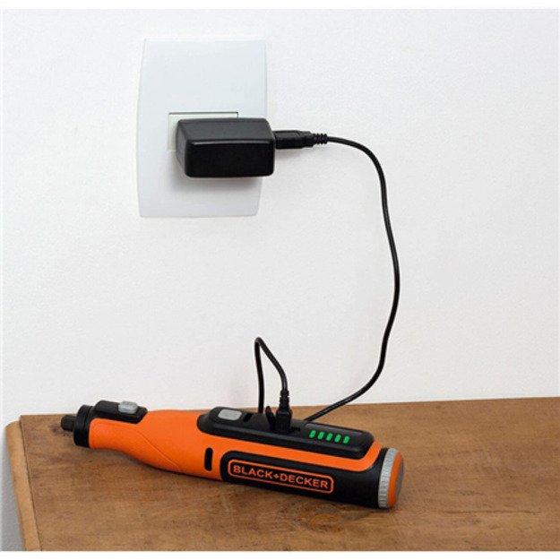 BLACK & DECKER | 8V Cordless Rotary Tool With Kit Box | BCRT8IK-XJ