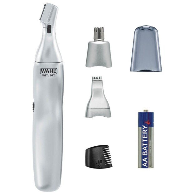 Wahl Ear, Nose and Brow 3-In-1 precision trimmer Silver