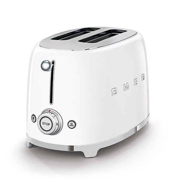 Smeg 50 s Style Toaster TSF01WHEU White