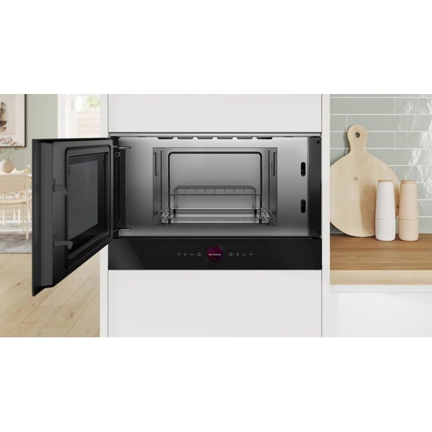 Bosch Serie 8 BEL7321B1 microwave Black Combination microwave Countertop 21 L 900 W