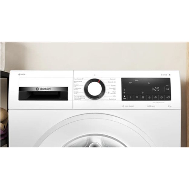 Bosch | Washing Machine | WGG246FASN | Energy efficiency class A | Front loading | Washing capacity 9 kg | 1600 RPM | Depth 64 c