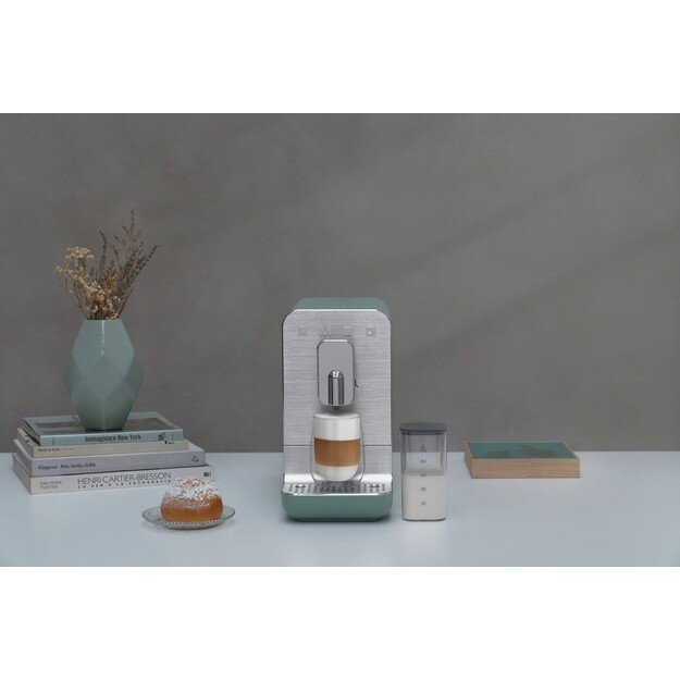 Smeg Collection Espresso Coffee Machine BCC13EGMEU Emerald Green