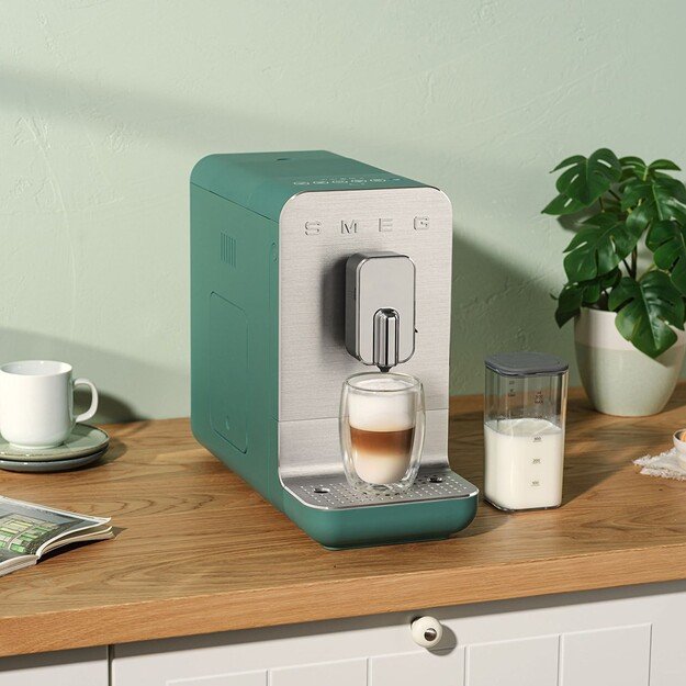 Smeg Collection Espresso Coffee Machine BCC13EGMEU Emerald Green